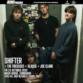 Shifter, The Frescoes, Slaque, Joe Clark