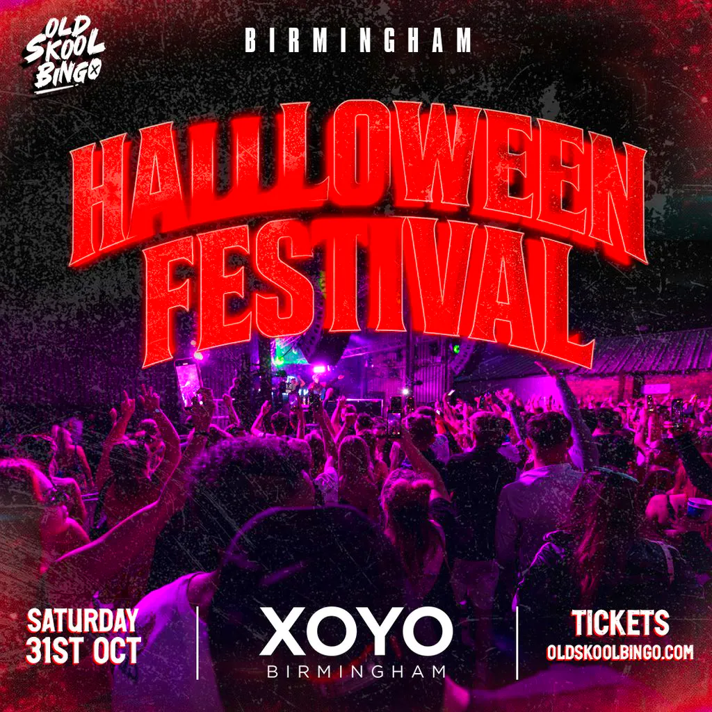 Old Skool Bingo Sat 31st Oct Halloween Festival Birmingham at XOYO