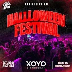 Old Skool Bingo Sat 31st Oct Halloween Festival Birmingham