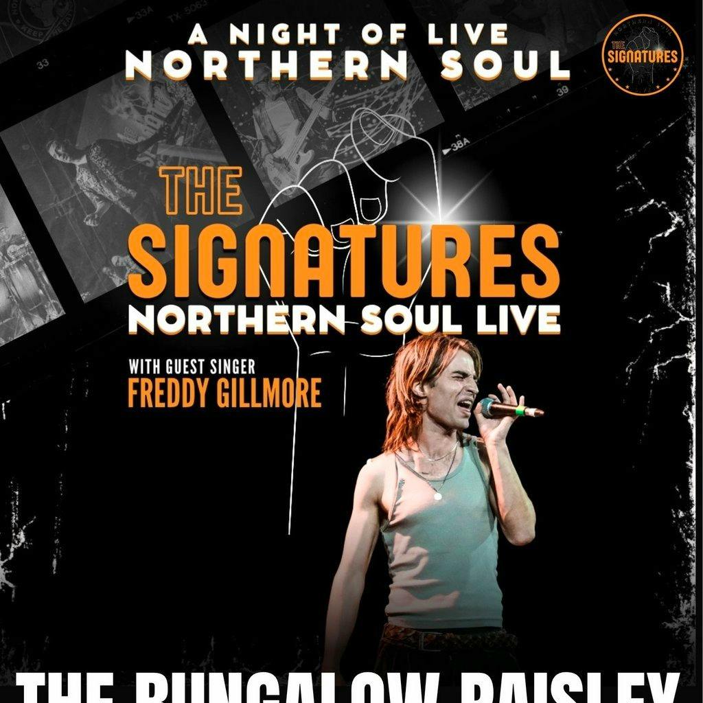 The Signatures Northern Soul Live at The Bungalow Bar