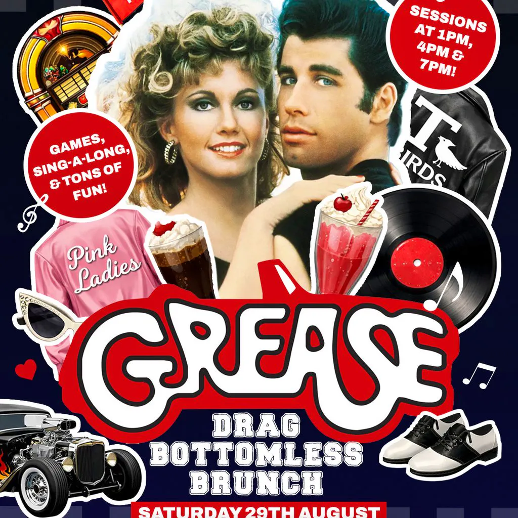 The Drag Brunch presents - Grease Drag Brunch! at Bar Fibre