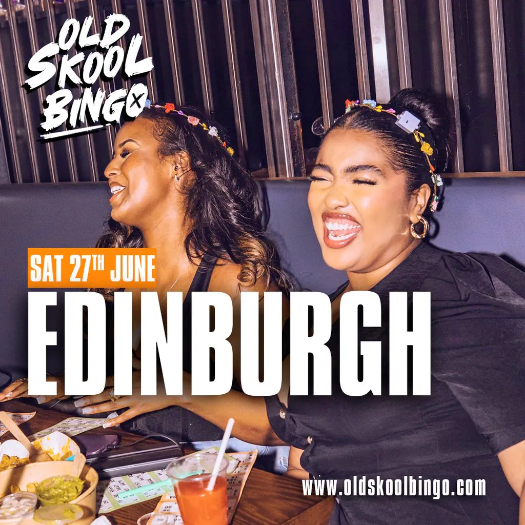 Old Skool Bingo Sat 27th June Edinburgh at Coco Boho