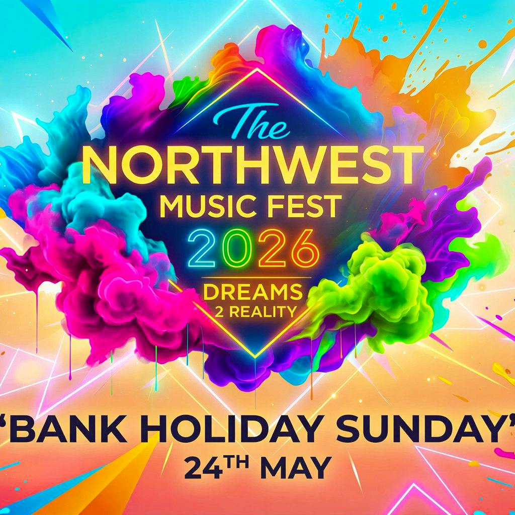 North West Music Fest 2026 * Dreams2Reality Stadium Atherton* at Dreams2Reality Stadium   Atherton Collieries AFC
