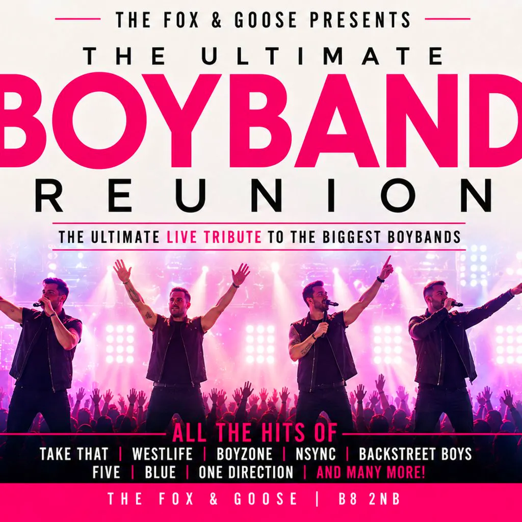 The Ultimate Boyband Reunion - Live at The Fox And Goose Pub
