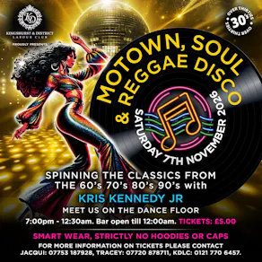 Motown, Soul & Reggae Disco