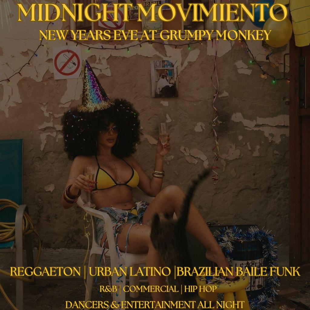 Midnight Movimento at 144 Above Street, Grumpy Monkey, Southampton