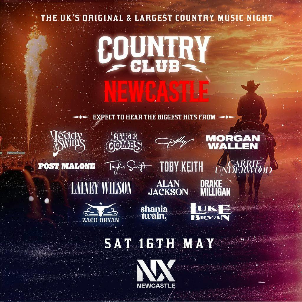 Country Club - Indoor Country Music Festival - Newcastle at NX Newcastle