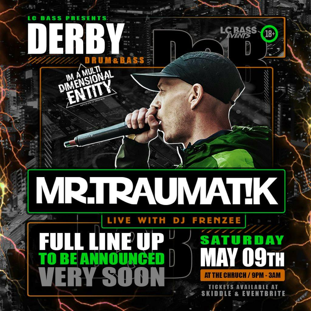 Mr Traumatik tour 2026 at The Church Derby