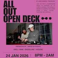 Amped Up Presents - All Out Open Decks! at The Foresters Sheffield