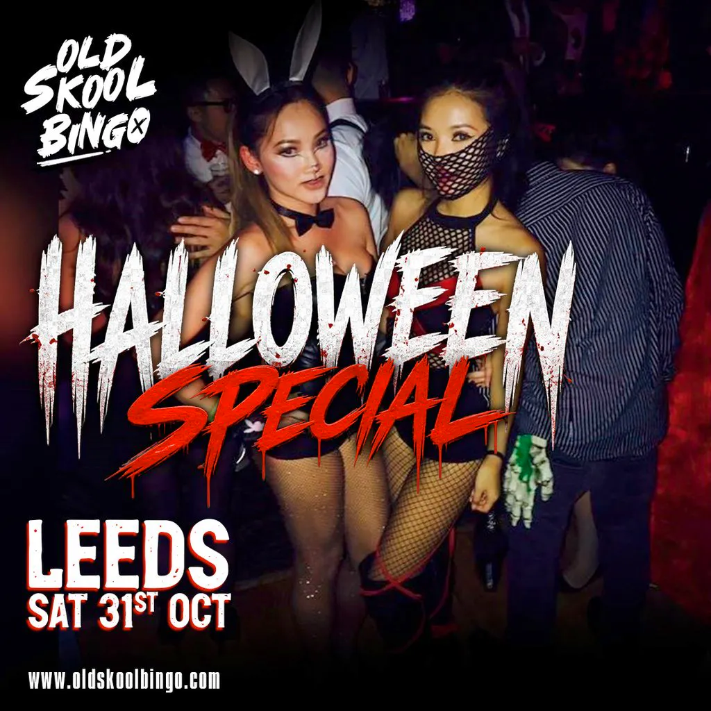 Old Skool Bingo Sat 31st October Leeds at The Warehouse