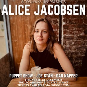 Alice Jacobsen, Puppet Show, Joe Stan, Dan Napper