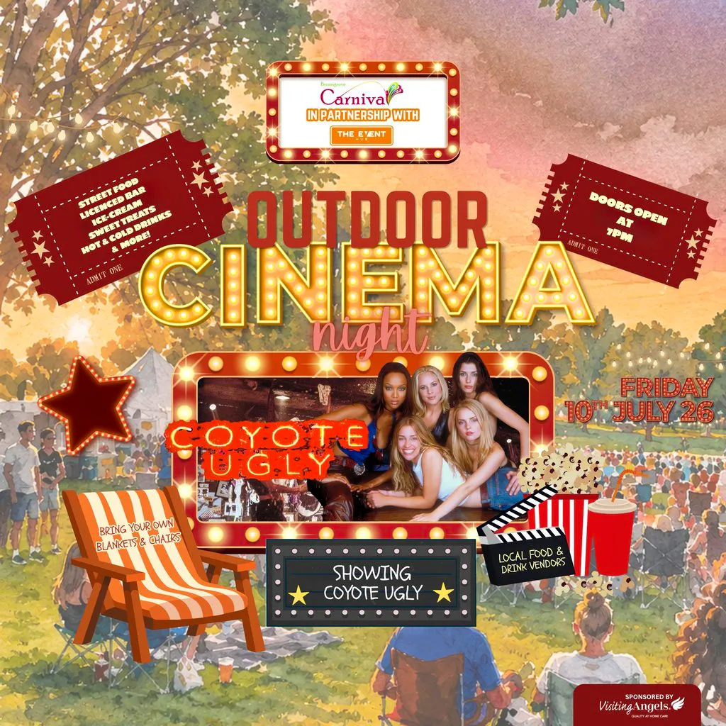 Cinema in the Park - Evening Feature Screening - Coyote Ugly at Sanders Park