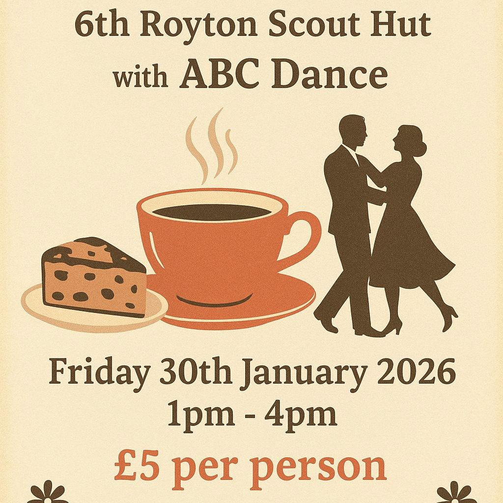 January Afternoon Tea Dance at 6th Royton Scout Hut