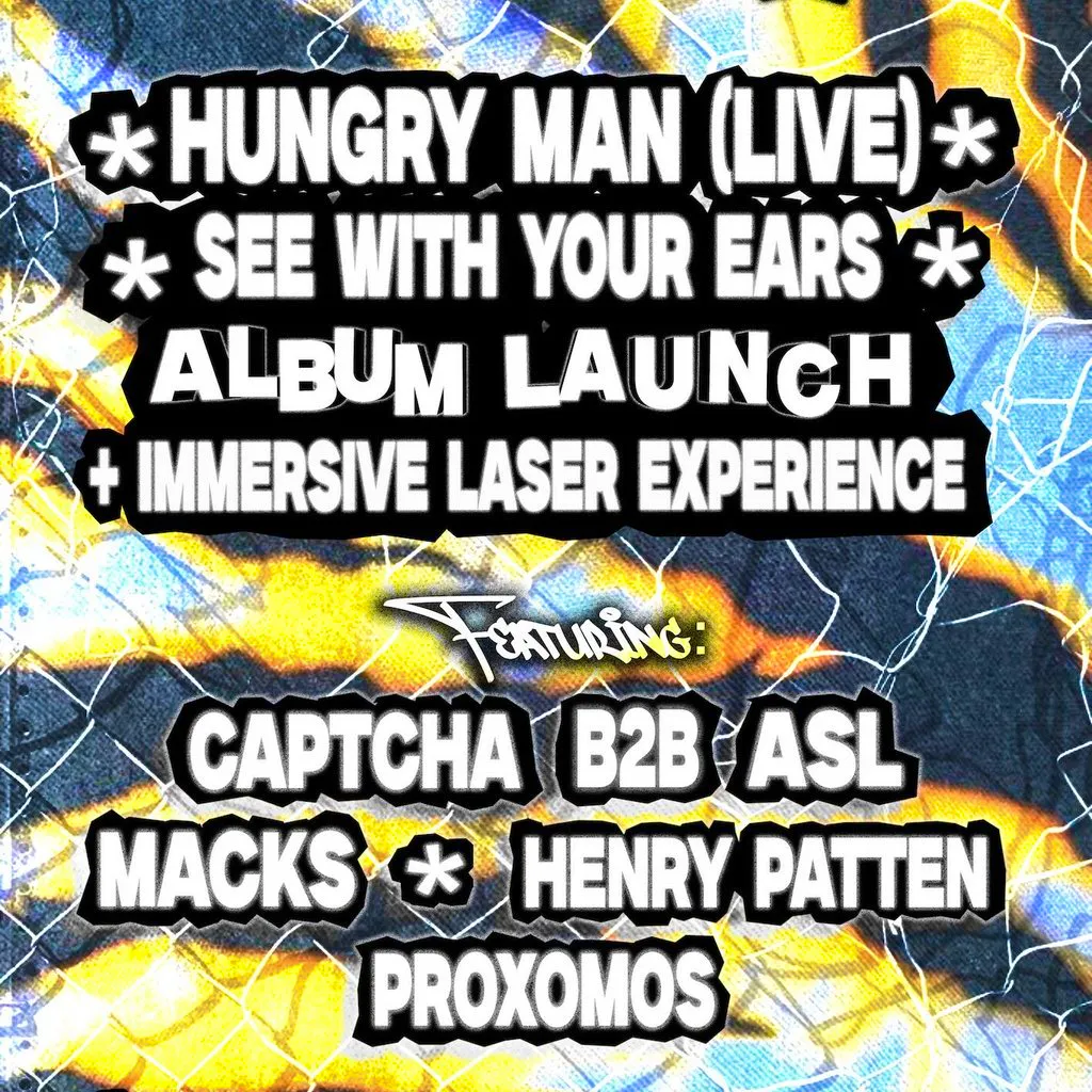 SOUTHBOUND x HUNGRY MAN: See With Your Ears launch + laser show at The Vault, Bournemouth