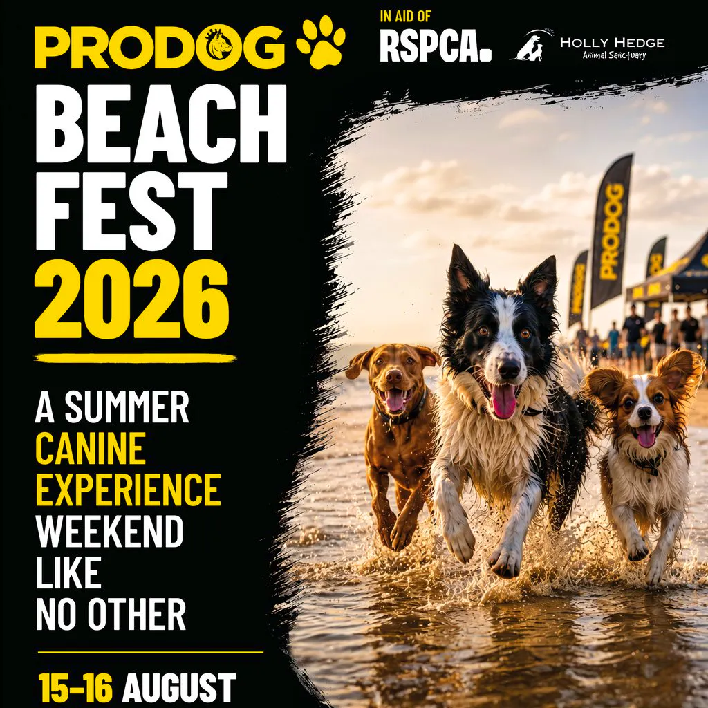 ProDog Beach Fest 2026 at Weston Super Mare Beach Lawns