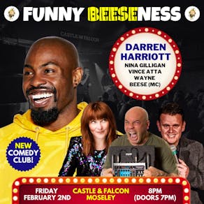Funny Beeseness - with headliner Darren Harriott!