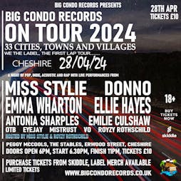 Big Condo Records We the Label, First Lap Tour in Cheshire Tickets | Peggy Mccools Warrington  | Sun 28th April 2024 Lineup