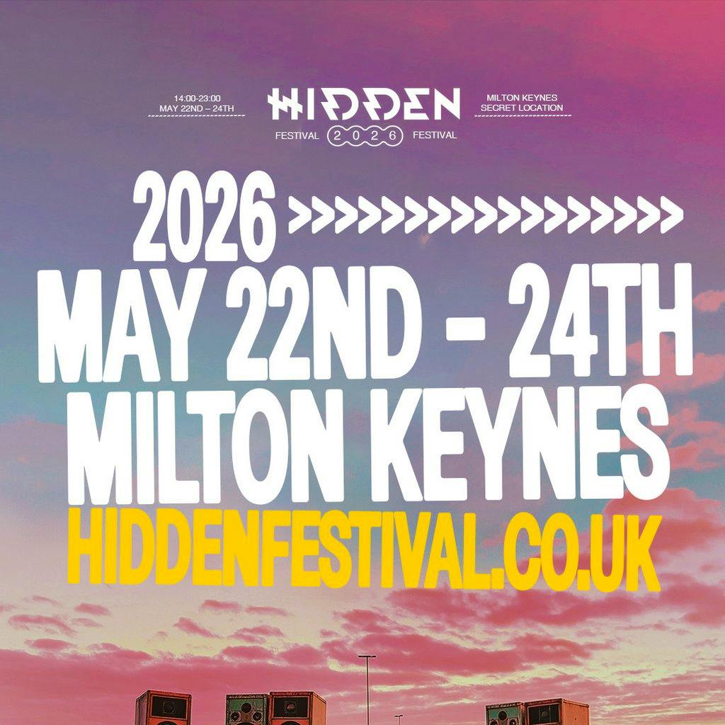 Hidden Festival at Secret Location Milton Keynes