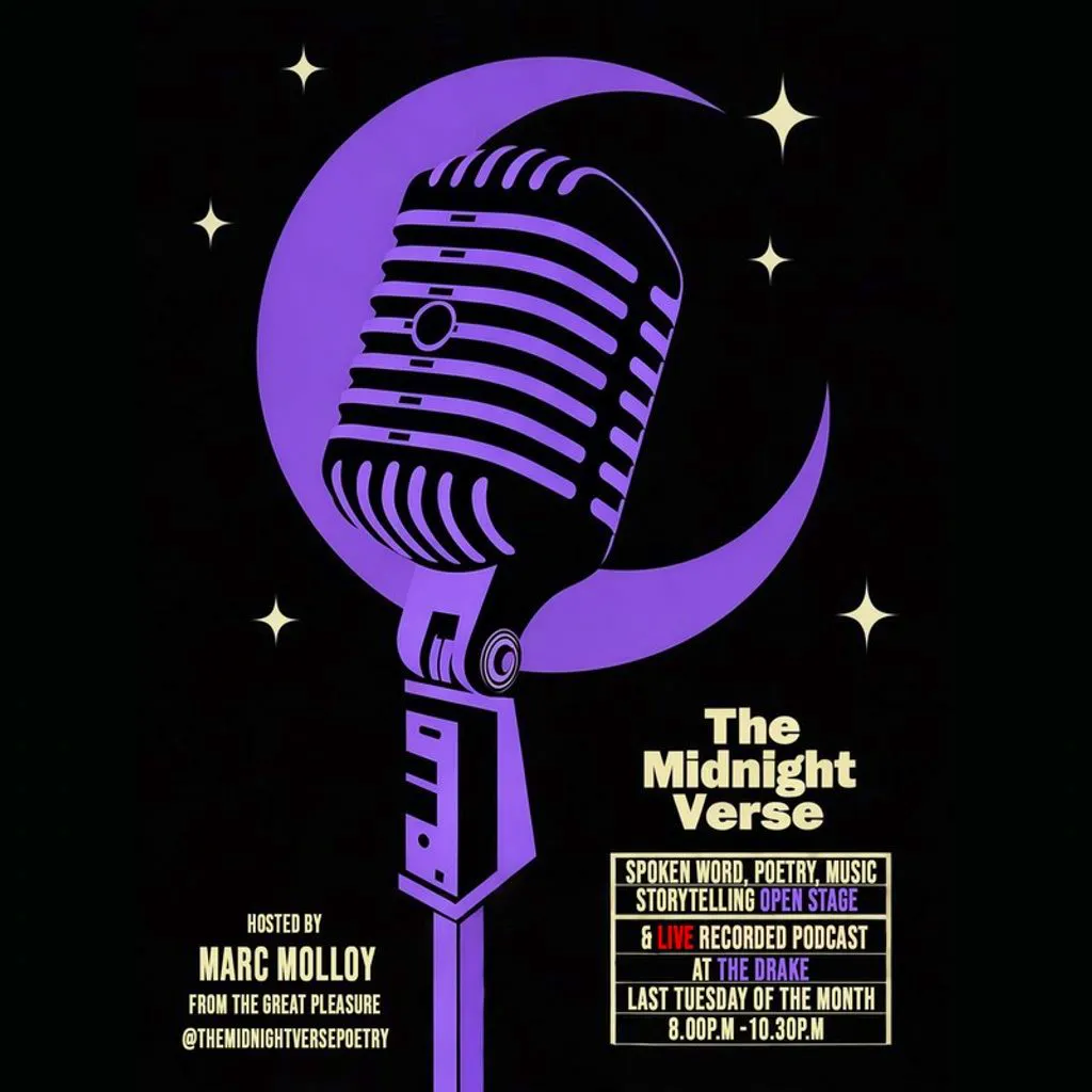 The Midnight Verse Poetry Open Mic at The Drake