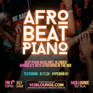 AfroBeat Piano Fridays !!! at 142B Lounge Glasgow