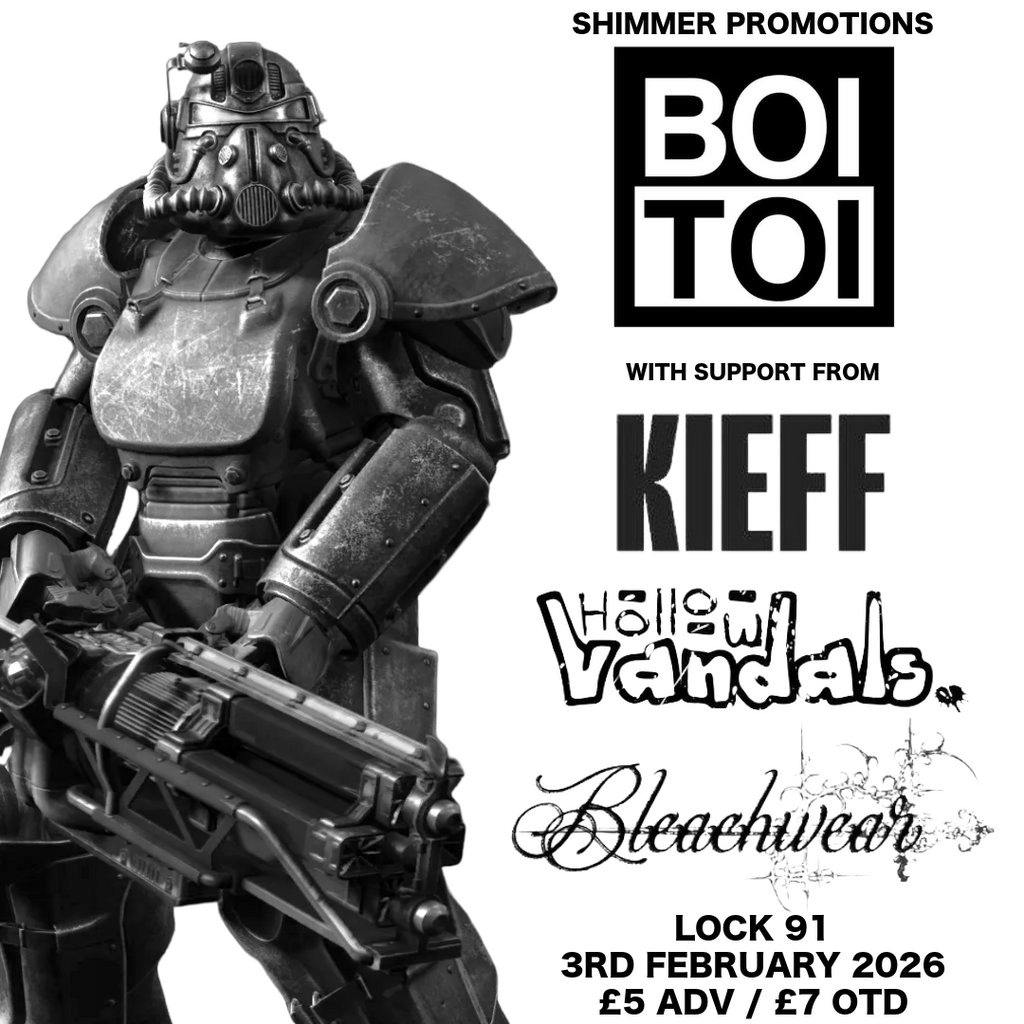 Shimmer Presents: BOITOI + Support at Lock 91 at Lock 91