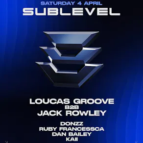 SUBLEVEL : Easter Bank Holiday Event