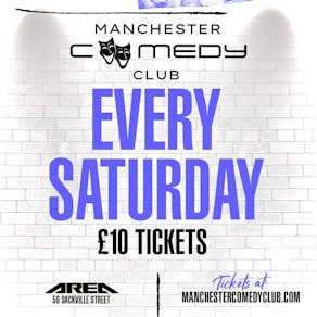 Manchester Comedy Club - live comedy every Saturday!