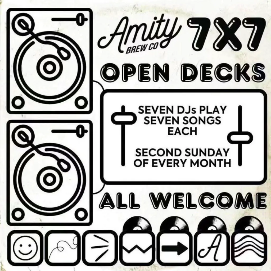 7x7 - Amity Open Decks at Amity Brew Co