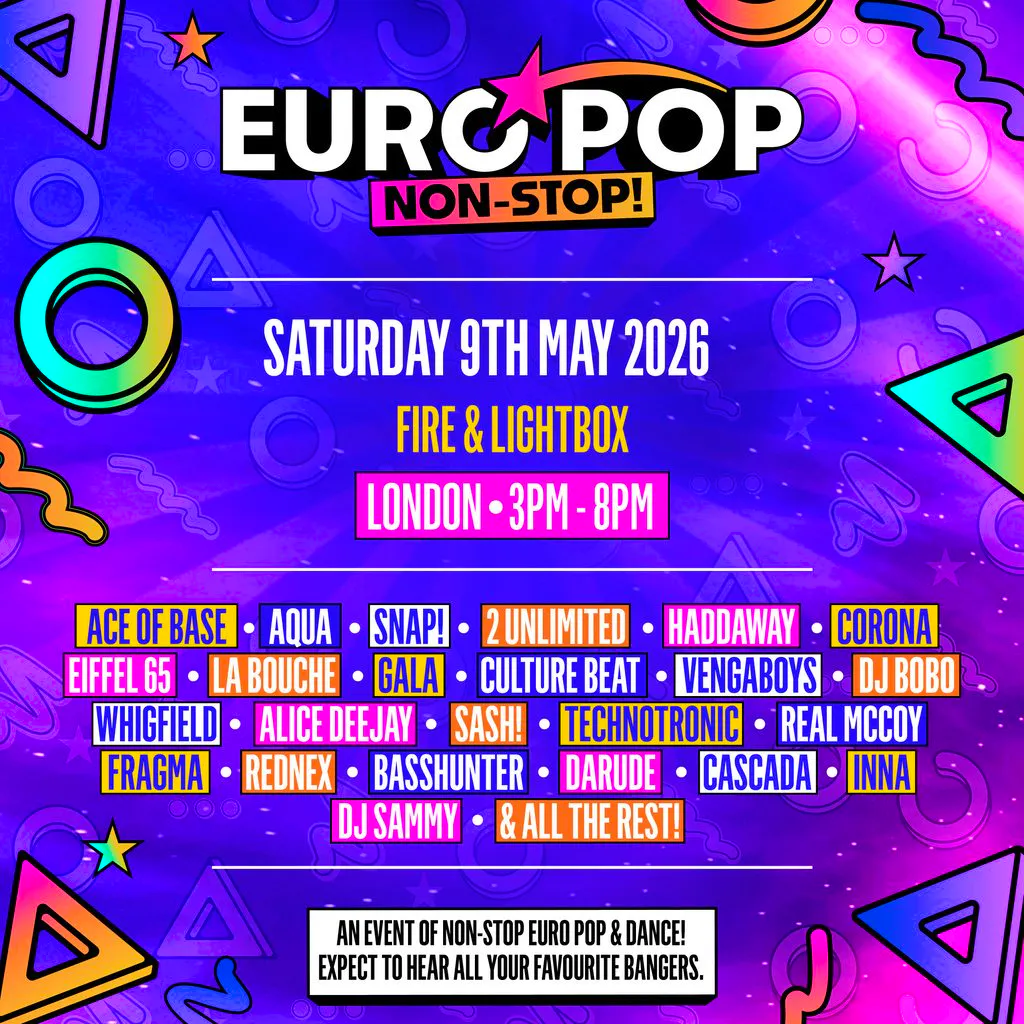 Euro Pop Non Stop! at Fire Vauxhall