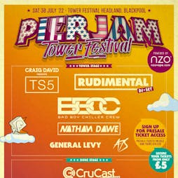 PierJam Tower Festival 2022 Tickets | Blackpool Tower Blackpool  | Sat 30th July 2022 Lineup