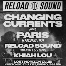 Changing Currents, Paris (Aprtment Life) & more... Tickets | Lost Horizon HQ Bristol  | Fri 10th May 2024 Lineup