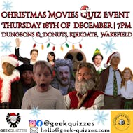 Christmas Movies Quiz Event at Dungeons And Donuts