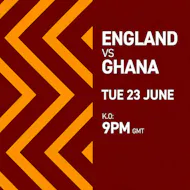 ENGLAND VS GHANA Tues 23/06/26 FANZONE at Rosies Birmingham