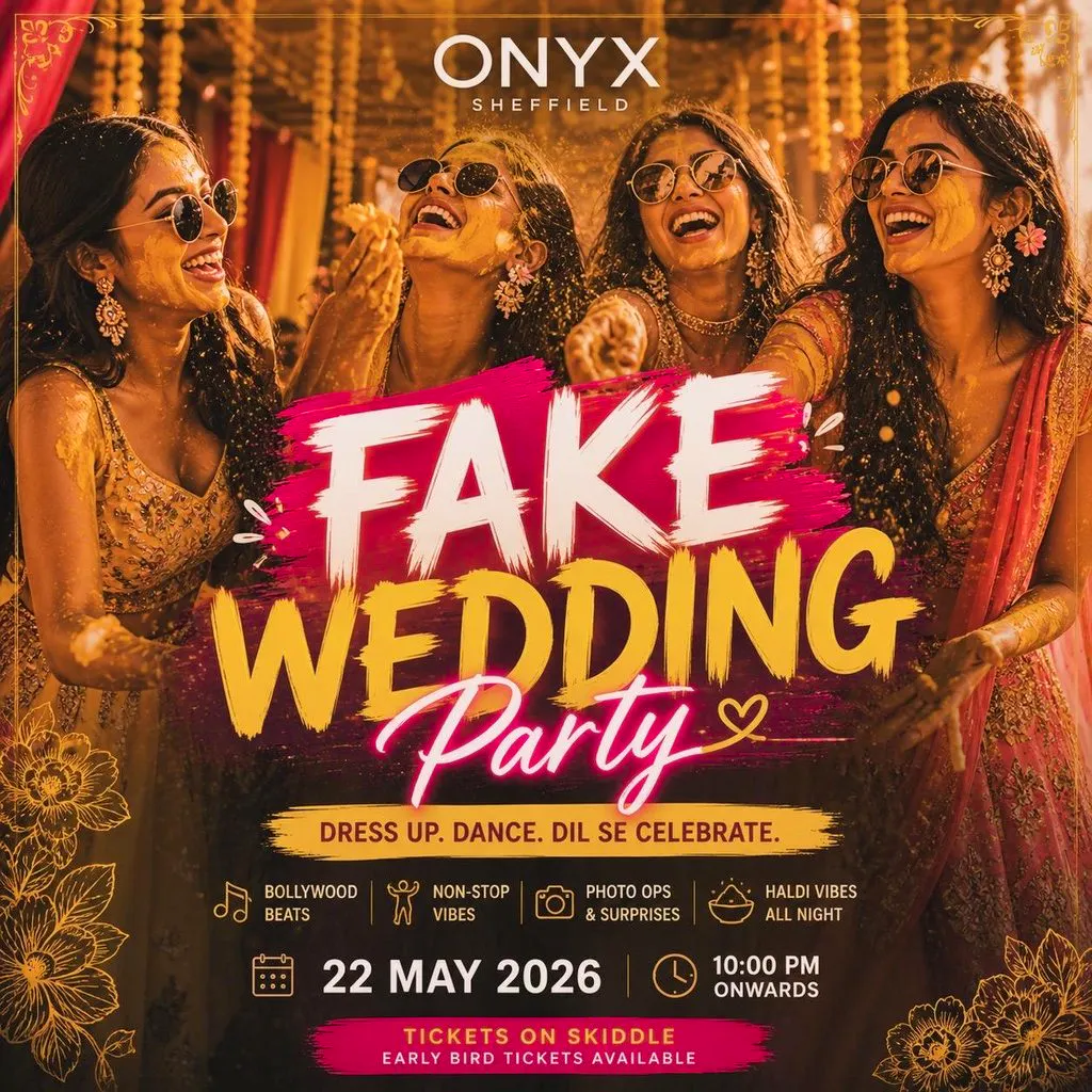 Fake Wedding at ONYX Sheffield