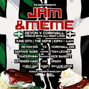 Jam & Meme: Devon v Cornwall