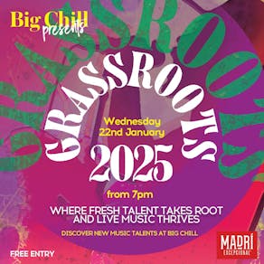 BIG CHILL GRASSROOTS, ft. MARLI and TONI TONES