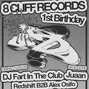 8CR 1st Birthday: DJ Fart in the club & Juaan