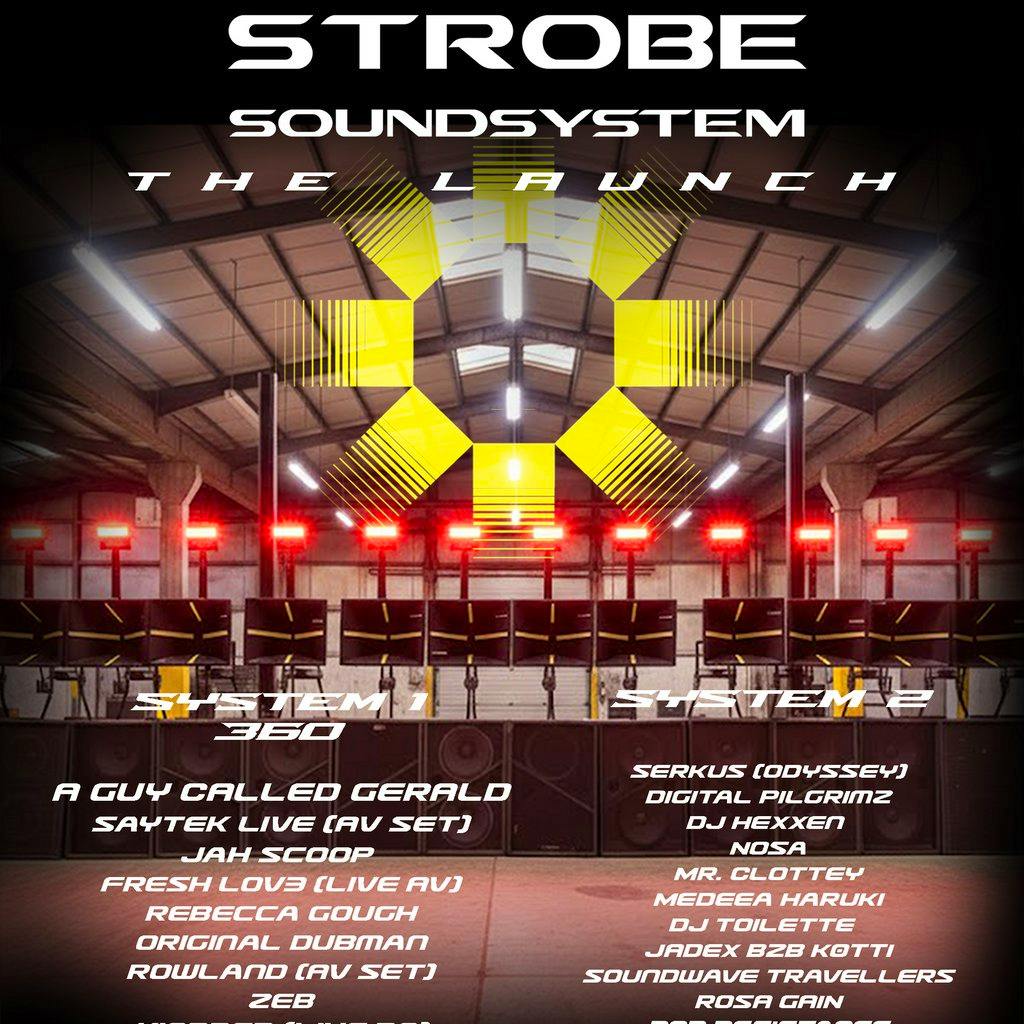 STROBE Soundsystem Launch - A GUY CALLED GERALD++ Day To Night at Hackney Bridge