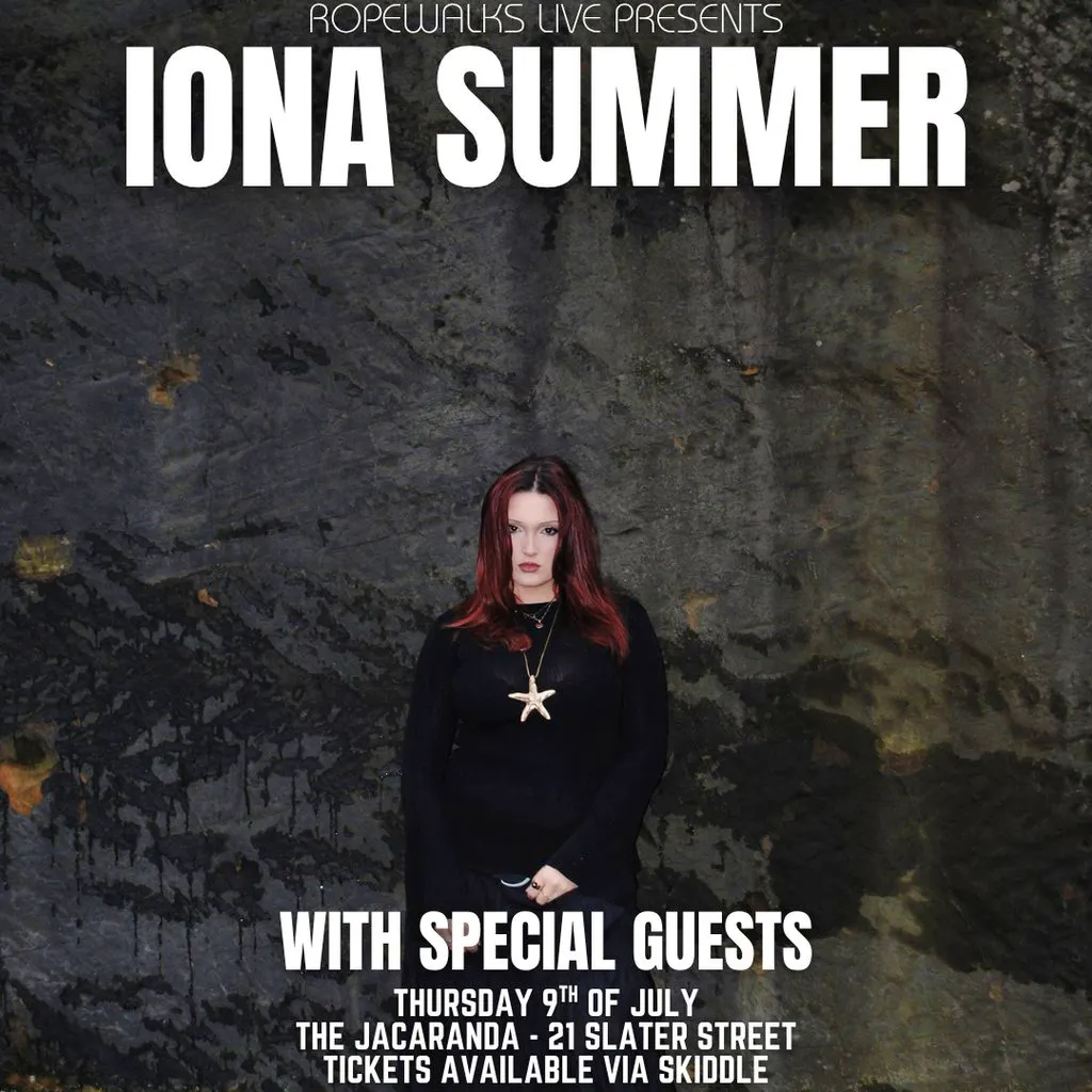 Iona Summer With Special Guests at The Jacaranda Club