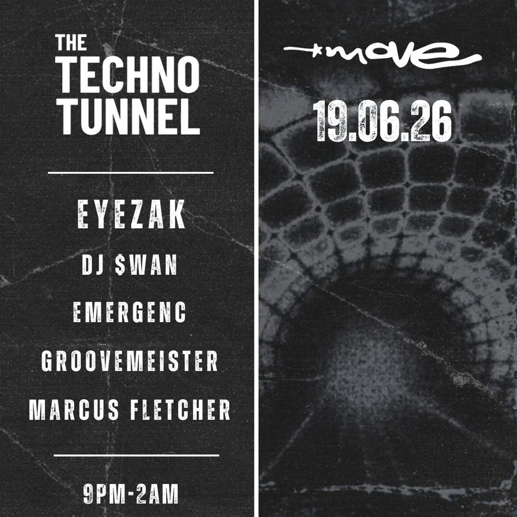 The Techno Tunnel | 19.06.26 | Move Exeter at Move Exeter