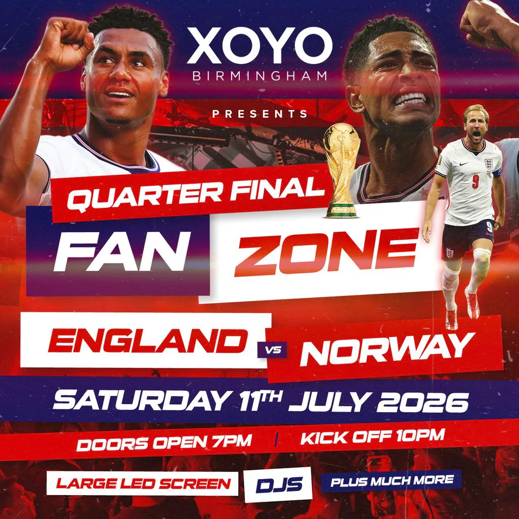 England Fan Zone - Quarter Finals - England vs Norway - XOYO at XOYO