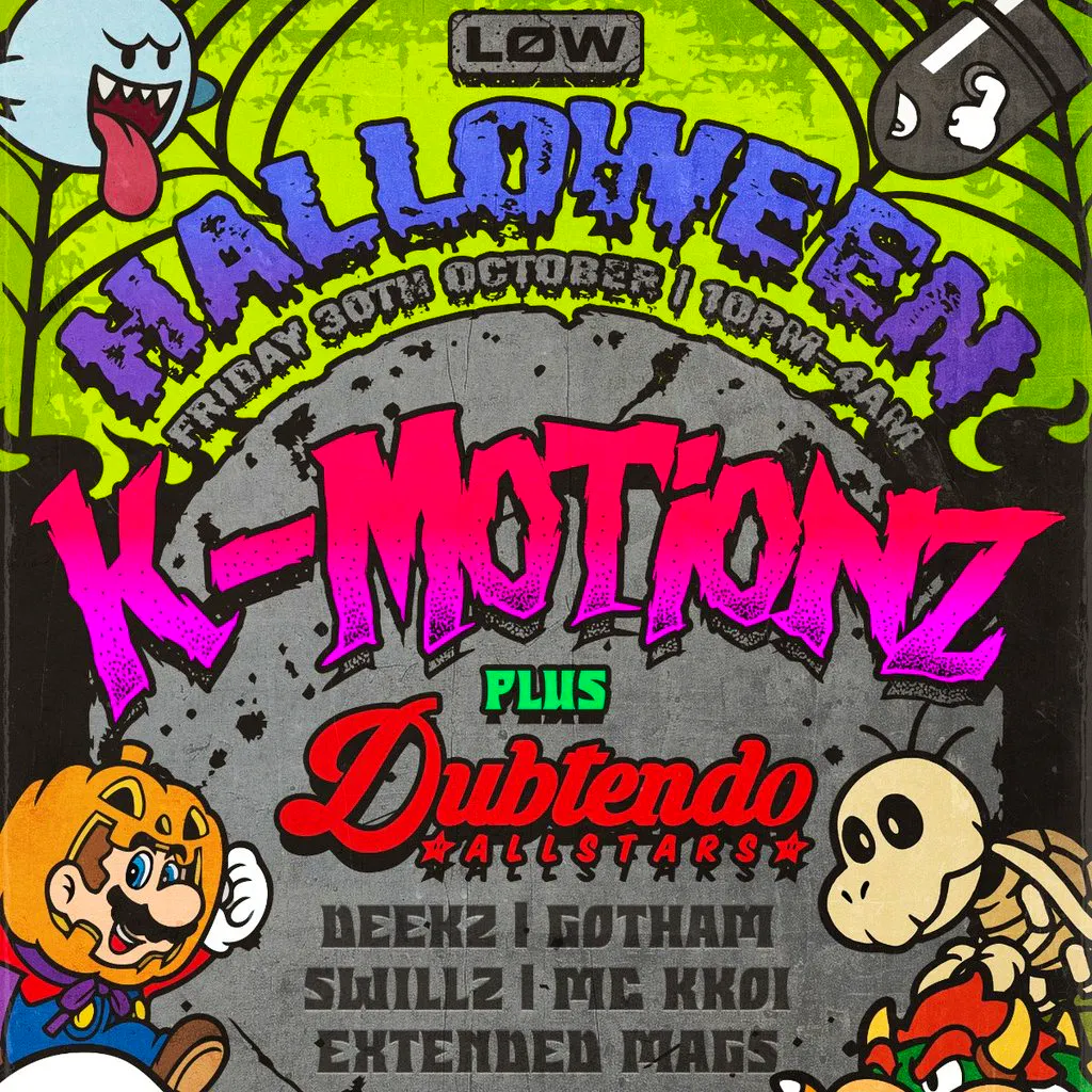 Low Halloween: K Motionz & Dubtendo Allstars at THE DEPO
