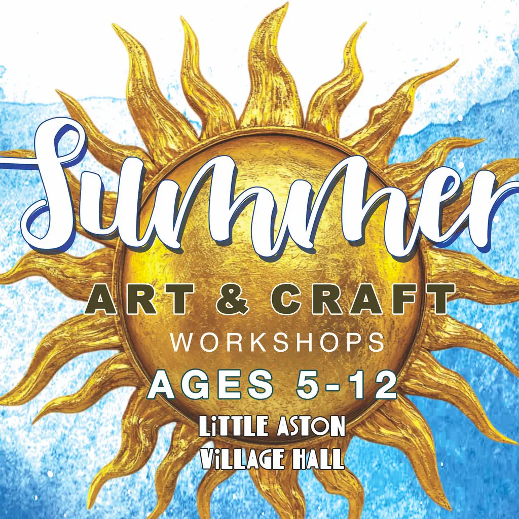 Little Picasso children's art and craft workshops at Little Aston Village Hall