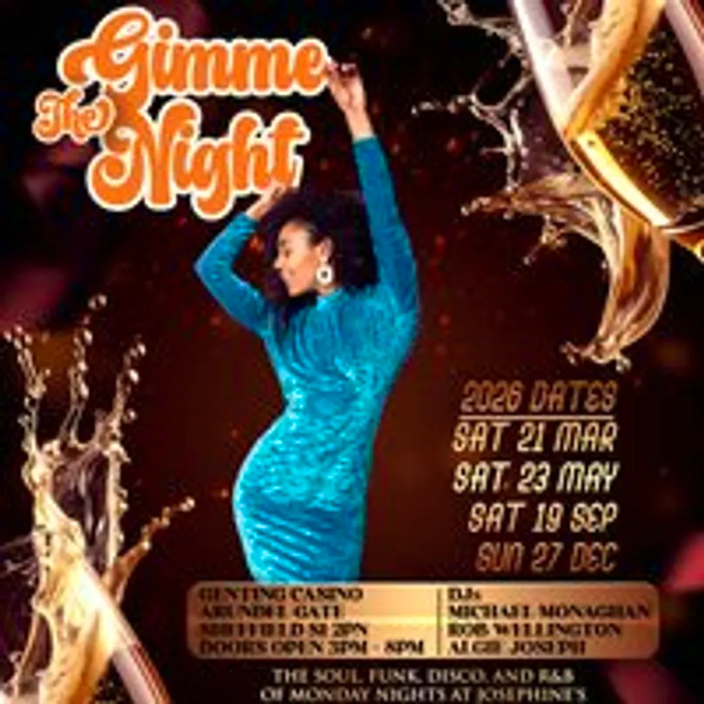 Gimme The Night Daytime Party - Saturday May 23 at Genting Club Sheffield