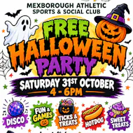 Halloween Party at Mexborough Athletic Sports And Social Club