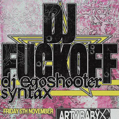 Queers for Beers X Forge = Dj Fuckoff, Dj Egoshooter, Syntax poster at Forge Warehouse