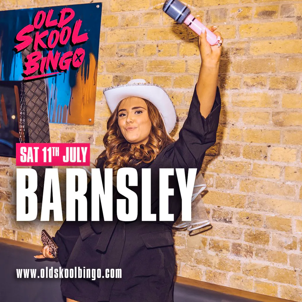 Old Skool Bingo Sat 11th July Barnsley Special at 5ives Sports Club Barnsley