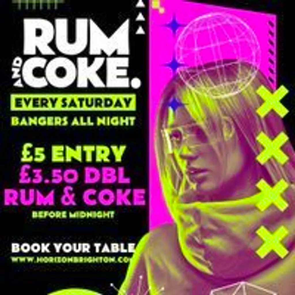Rum & Coke @ Horizon - 06/06/26 at Horizon