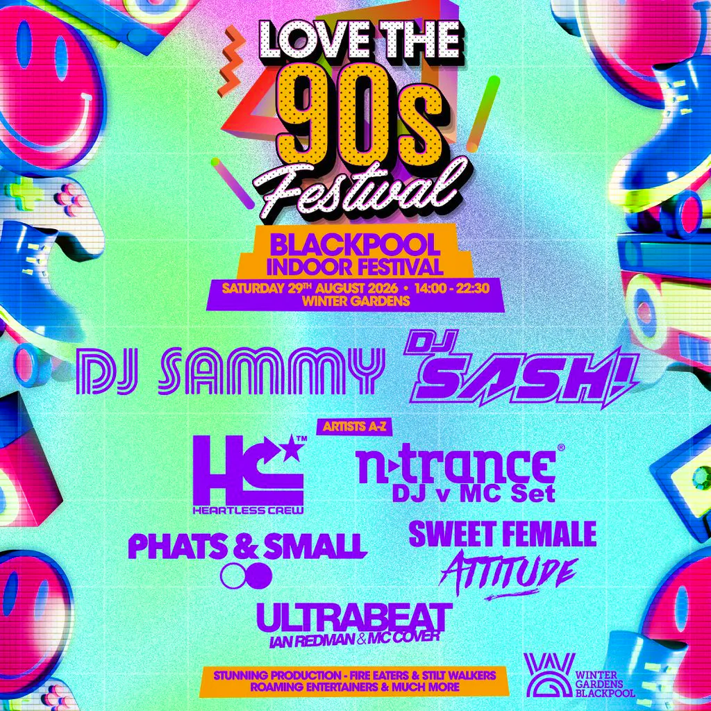 DJ SAMMY & MORE | Love the 90s Fest | Winter Garden, Blackpool at Winter Gardens Blackpool