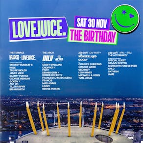 LoveJuice Birthday - Sat 30 November 2024 at Studio 338 London